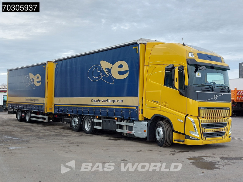 Volvo FH 460 6X2 Curtainsider Combi LNG Engine Sliding roof I-Park cool VEB+ - 侧帘卡车:图3 Volvo FH 460 6X2 Curtainsider Combi LNG Engine Sliding roof I-Park cool VEB+ - 侧帘卡车:图3