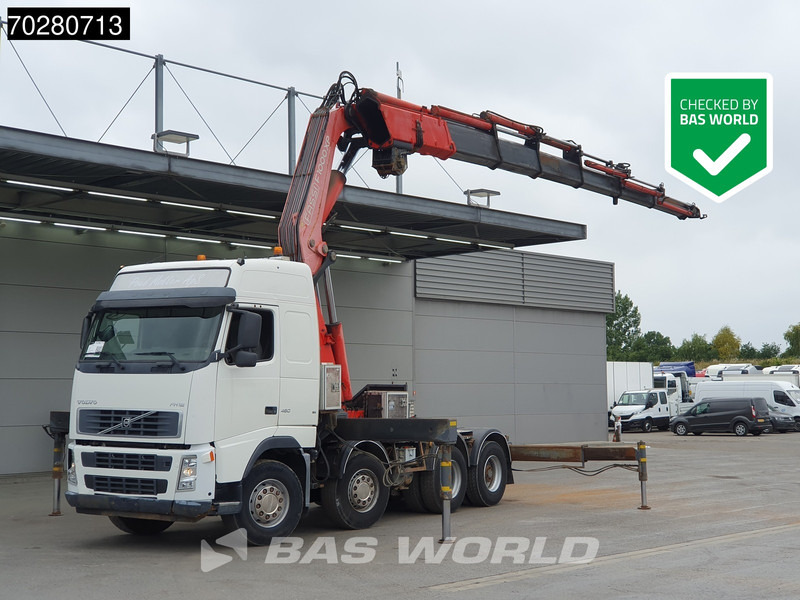 Volvo FH 460 FH 8X4 Manual Fassi F900A XP.27 Crane+Winch Big-Axle Lenkachse Kran Euro 3 - 牵引车:图1 Volvo FH 460 FH 8X4 Manual Fassi F900A XP.27 Crane+Winch Big-Axle Lenkachse Kran Euro 3 - 牵引车:图1