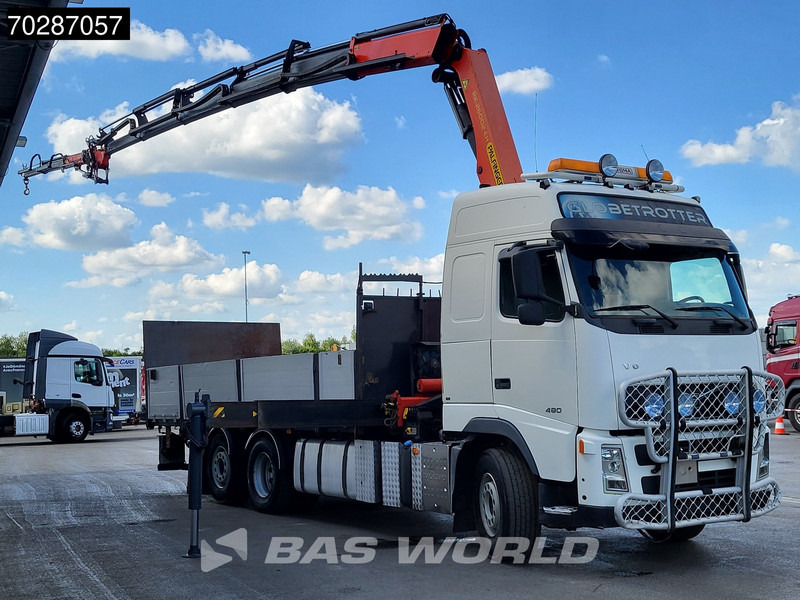 Volvo FH 480 FH 6X2 Palfinger PK26002 EH Kran Crane + Fly Jib Manual Liftachse Euro 5 - 栏板式/ 平板卡车, 起重车:图3 Volvo FH 480 FH 6X2 Palfinger PK26002 EH Kran Crane + Fly Jib Manual Liftachse Euro 5 - 栏板式/ 平板卡车, 起重车:图3