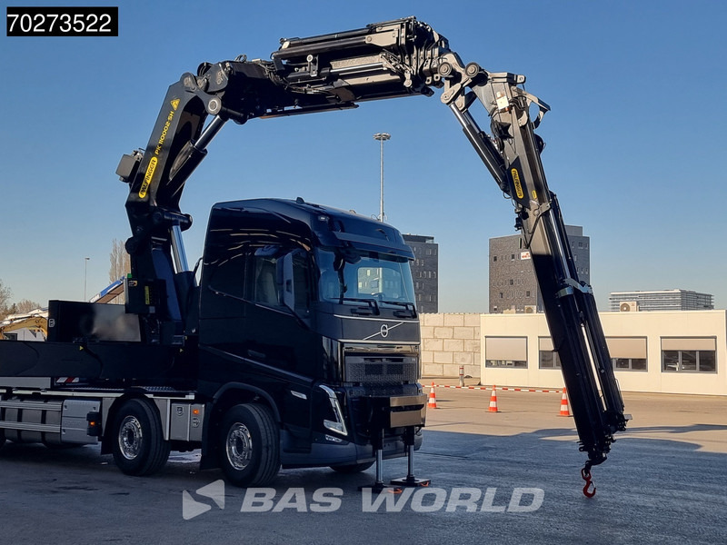 Volvo FH 500 8X2 Palfinger PK110002 SH Crane + Fly-Jib Winch VEB+ Euro 6 - 栏板式/ 平板卡车, 起重车:图5 Volvo FH 500 8X2 Palfinger PK110002 SH Crane + Fly-Jib Winch VEB+ Euro 6 - 栏板式/ 平板卡车, 起重车:图5