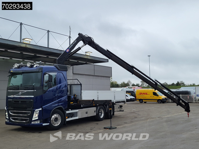 Volvo FH 500 FH 6X2 HMF 2620K-RC Crane Xenon Lift+Steering-Axle Automatic Euro 6 - 栏板式/ 平板卡车, 起重车:图5 Volvo FH 500 FH 6X2 HMF 2620K-RC Crane Xenon Lift+Steering-Axle Automatic Euro 6 - 栏板式/ 平板卡车, 起重车:图5