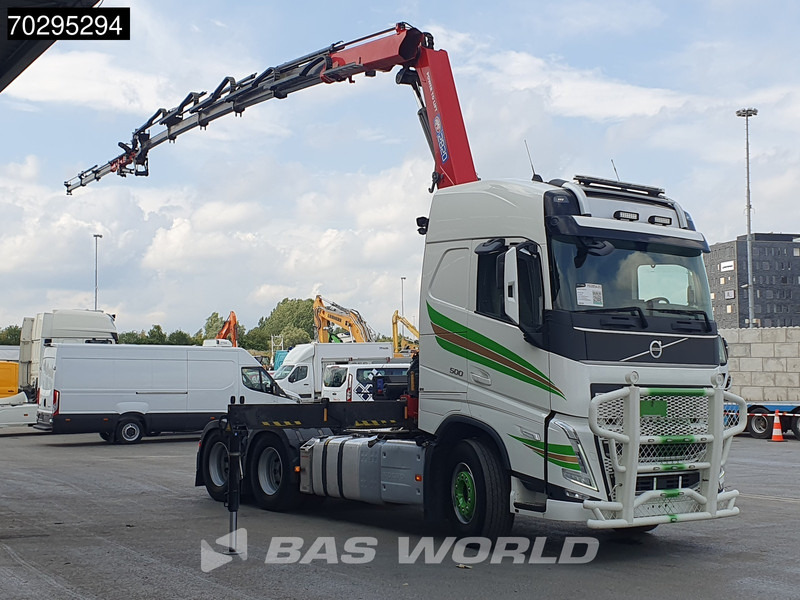 Volvo FH 500 FH 6X4 Full-Air Liftachse HMF 2820K-RCS Crane+JIB Remote Control I-ParkCool VDS LED Kran - 栏板式/ 平板卡车, 起重车:图3 Volvo FH 500 FH 6X4 Full-Air Liftachse HMF 2820K-RCS Crane+JIB Remote Control I-ParkCool VDS LED Kran - 栏板式/ 平板卡车, 起重车:图3