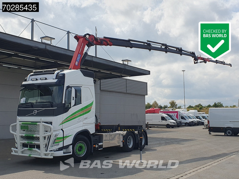 Volvo FH 500 FH 6X4 Full-Air Liftachse HMF 2820K-RCS Crane+JIB Remote Control I-ParkCool VDS LED Kran - 牵引车:图1 Volvo FH 500 FH 6X4 Full-Air Liftachse HMF 2820K-RCS Crane+JIB Remote Control I-ParkCool VDS LED Kran - 牵引车:图1