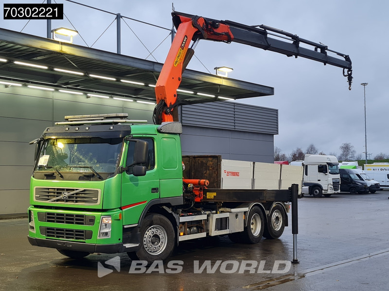 Volvo FM 340 FM 6X2 Palfinger PK23002 Crane 10m3 3-way tipper Lift+steering axle Euro 5 - 翻斗车, 起重车:图1 Volvo FM 340 FM 6X2 Palfinger PK23002 Crane 10m3 3-way tipper Lift+steering axle Euro 5 - 翻斗车, 起重车:图1