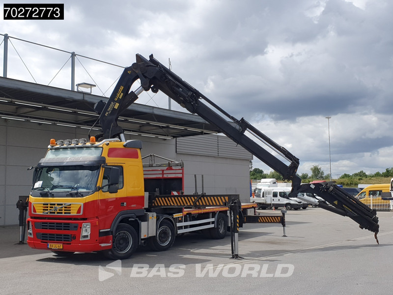 Volvo FM 440 8X2 NL-Truck Palfinger PK74002 Kran + Jib + Winch Lift+Lenkachse Euro 5 - 栏板式/ 平板卡车, 起重车:图2 Volvo FM 440 8X2 NL-Truck Palfinger PK74002 Kran + Jib + Winch Lift+Lenkachse Euro 5 - 栏板式/ 平板卡车, 起重车:图2