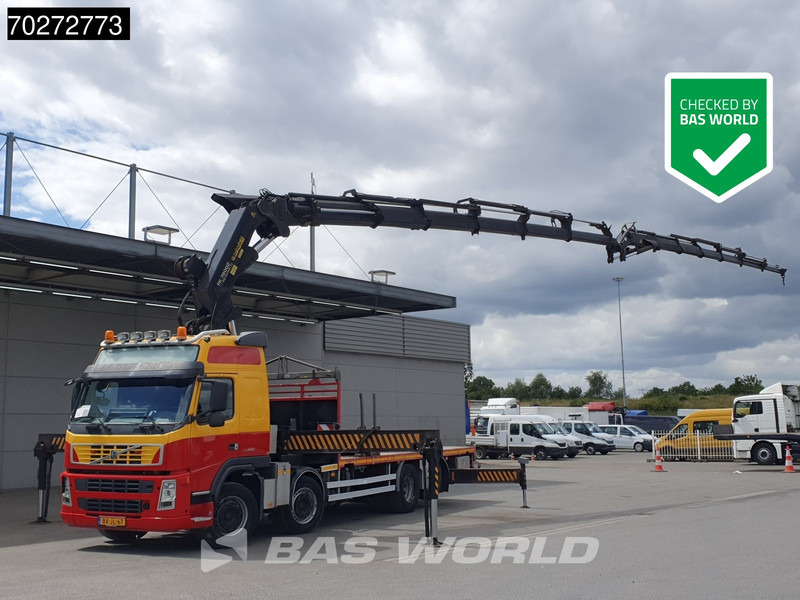 Volvo FM 440 8X2 NL-Truck Palfinger PK74002 Kran + Jib + Winch Lift+Lenkachse Euro 5 - 栏板式/ 平板卡车, 起重车:图3 Volvo FM 440 8X2 NL-Truck Palfinger PK74002 Kran + Jib + Winch Lift+Lenkachse Euro 5 - 栏板式/ 平板卡车, 起重车:图3
