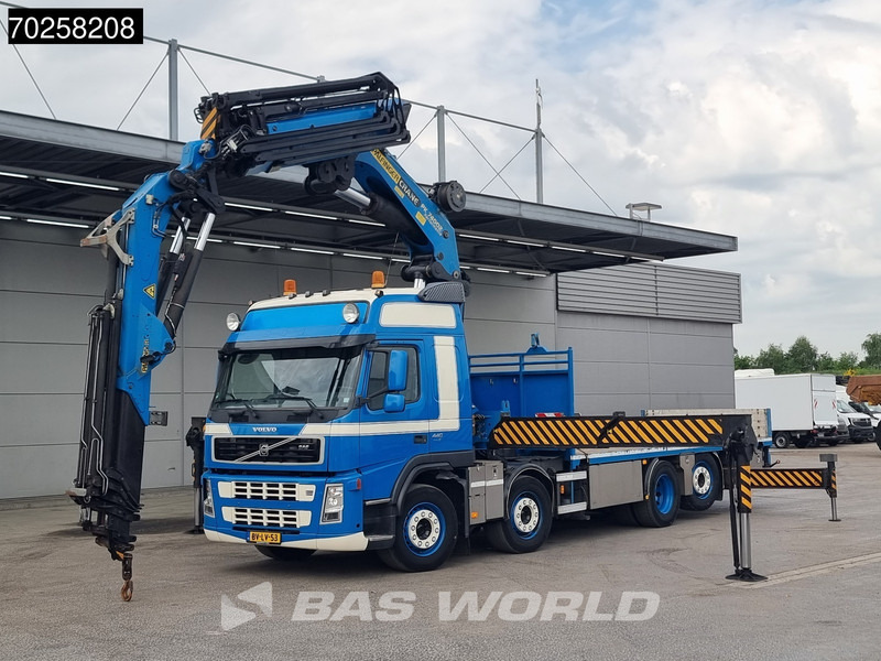Volvo FM 440 8X2 Palfinger PK74002 Crane Kran + JIB + Winch Lift-Lenkachse Euro 5 - 栏板式/ 平板卡车, 起重车:图5 Volvo FM 440 8X2 Palfinger PK74002 Crane Kran + JIB + Winch Lift-Lenkachse Euro 5 - 栏板式/ 平板卡车, 起重车:图5
