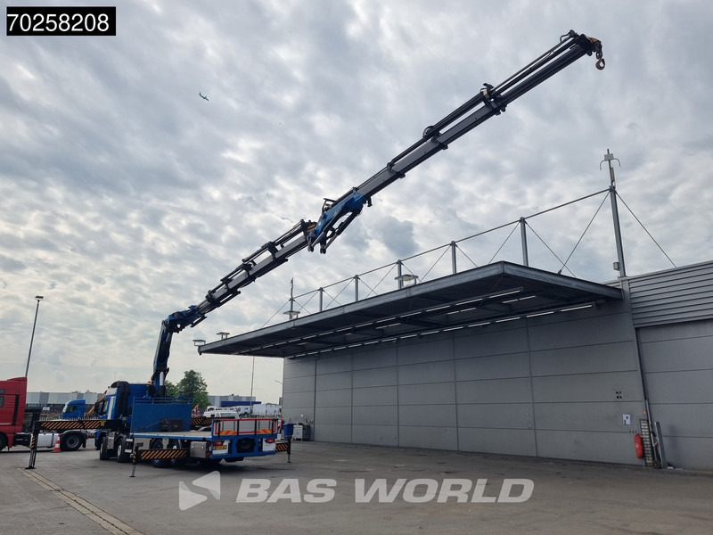 Volvo FM 440 8X2 Palfinger PK74002 + JIB + Winch Lift-Lenkachse Euro 5 - 栏板式/ 平板卡车, 起重车:图2 Volvo FM 440 8X2 Palfinger PK74002 + JIB + Winch Lift-Lenkachse Euro 5 - 栏板式/ 平板卡车, 起重车:图2