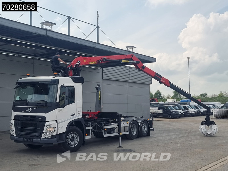 Volvo FM 460 6X2 Palfinger Q150Z96 Epsilon Kran + PHT20SLD5 hooklift VEB Euro 6 - 吊钩升降车, 起重车:图1 Volvo FM 460 6X2 Palfinger Q150Z96 Epsilon Kran + PHT20SLD5 hooklift VEB Euro 6 - 吊钩升降车, 起重车:图1