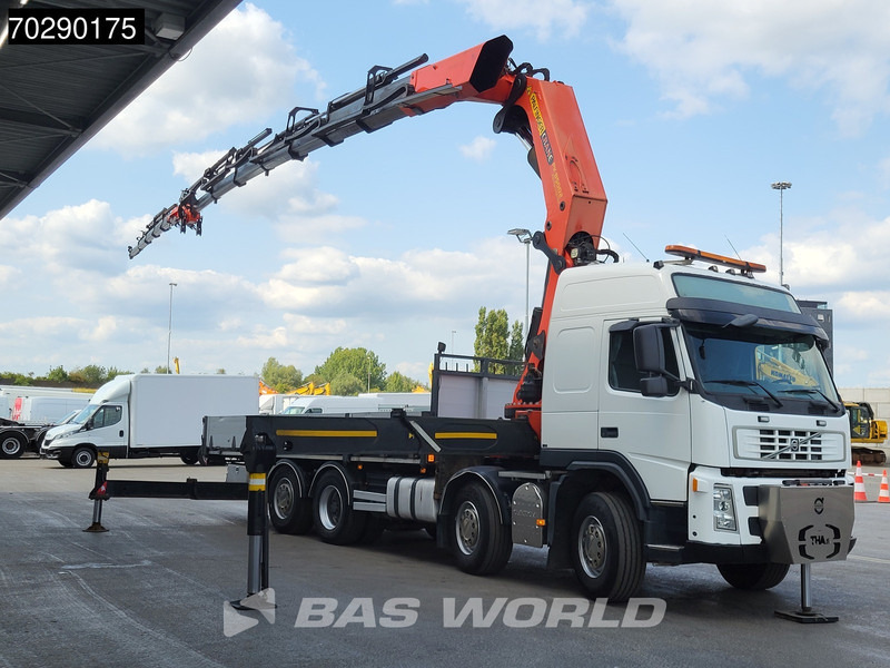 Volvo FM 480 8X2 Palfinger PK85002 Crane+Jib Lifting-Axle Big-Axle Automatic Euro 4 - 栏板式/ 平板卡车, 起重车:图3 Volvo FM 480 8X2 Palfinger PK85002 Crane+Jib Lifting-Axle Big-Axle Automatic Euro 4 - 栏板式/ 平板卡车, 起重车:图3