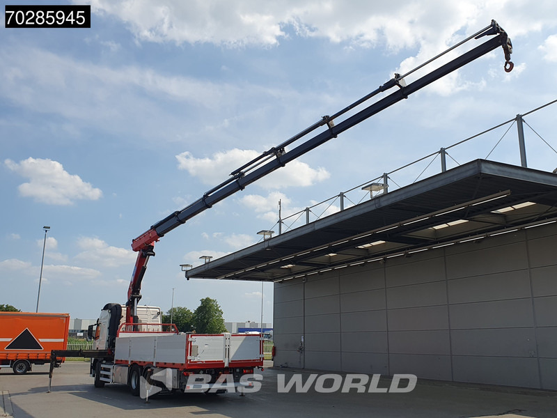 Volvo FM 500 6X2 HMF 3220-K7 Lift-Steering Axle Crane Kran Euro 6 - 栏板式/ 平板卡车, 起重车:图2 Volvo FM 500 6X2 HMF 3220-K7 Lift-Steering Axle Crane Kran Euro 6 - 栏板式/ 平板卡车, 起重车:图2