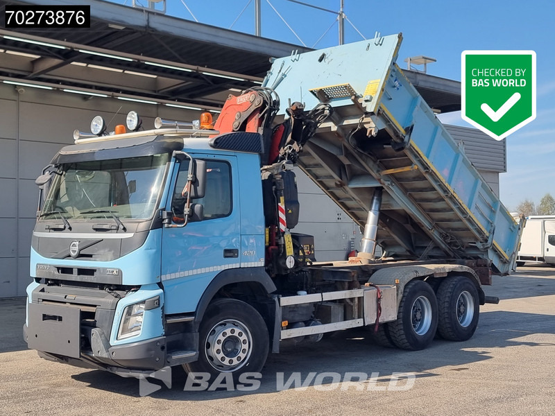 Volvo FMX 420 6X4 Fassi F155A.2.22 Crane 9m3 Big-Axle Automatic Euro 5 - 翻斗车, 起重车:图5 Volvo FMX 420 6X4 Fassi F155A.2.22 Crane 9m3 Big-Axle Automatic Euro 5 - 翻斗车, 起重车:图5