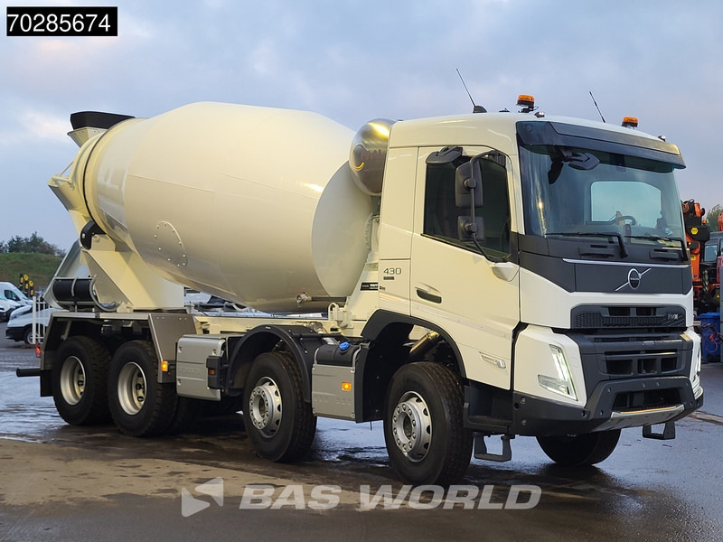 Volvo FMX 430 8X4 New! 10m3 FML Mixer Steelsuspension Automatic LED Euro 6 - 混凝土搅拌车:图3 Volvo FMX 430 8X4 New! 10m3 FML Mixer Steelsuspension Automatic LED Euro 6 - 混凝土搅拌车:图3