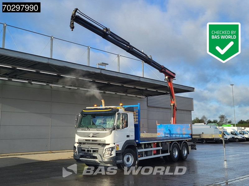 Volvo FMX 450 FMX 6X4 Palfinger PK18002 EH Crane Manual Euro 6 - 栏板式/ 平板卡车, 起重车:图1 Volvo FMX 450 FMX 6X4 Palfinger PK18002 EH Crane Manual Euro 6 - 栏板式/ 平板卡车, 起重车:图1