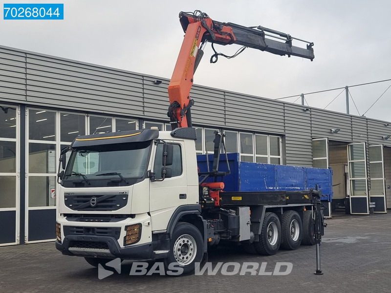 Volvo FMX 460 8X4 Big-Axle Palfinger PK23002 Lift-Lenkachse Euro 5 - 翻斗车, 起重车:图1 Volvo FMX 460 8X4 Big-Axle Palfinger PK23002 Lift-Lenkachse Euro 5 - 翻斗车, 起重车:图1