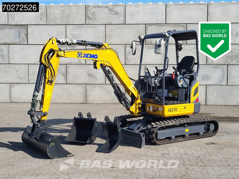 XCMG XE27 E 3 BUCKETS - KUBOTA ENGINE - 小型挖掘机:图1 XCMG XE27 E 3 BUCKETS - KUBOTA ENGINE - 小型挖掘机:图1
