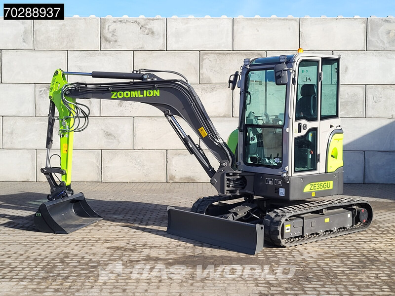 Zoomlion ZE35 GU FACTORY WARRANTY - CW/3 BUCKETS- CE CERTIFIED - 小型挖掘机:图3 Zoomlion ZE35 GU FACTORY WARRANTY - CW/3 BUCKETS- CE CERTIFIED - 小型挖掘机:图3