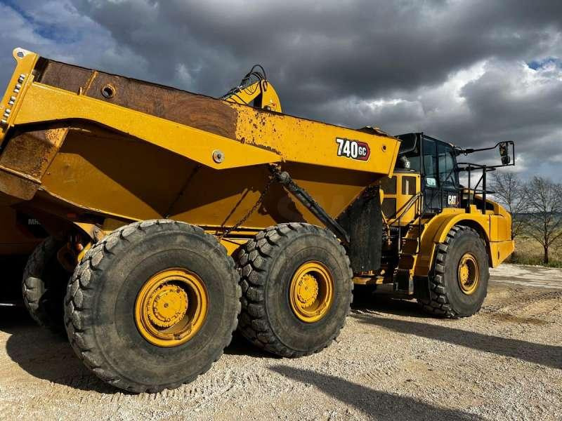 Caterpillar 740GC - 铰接式自卸车:图2 Caterpillar 740GC - 铰接式自卸车:图2