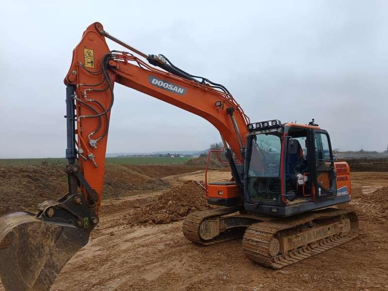 Doosan DX140LC-5 - 履带式挖掘机:图1 Doosan DX140LC-5 - 履带式挖掘机:图1