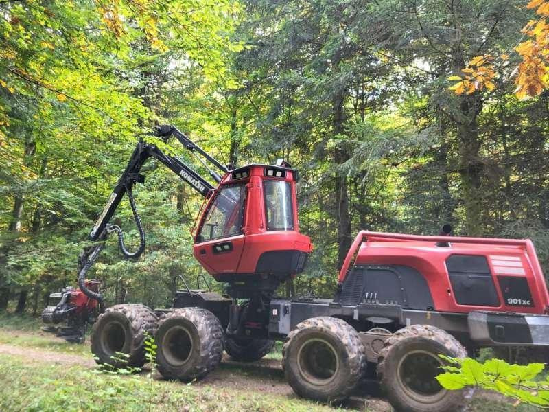 Komatsu 901XC ABATTEUSE - 林业收割机:图1 Komatsu 901XC ABATTEUSE - 林业收割机:图1