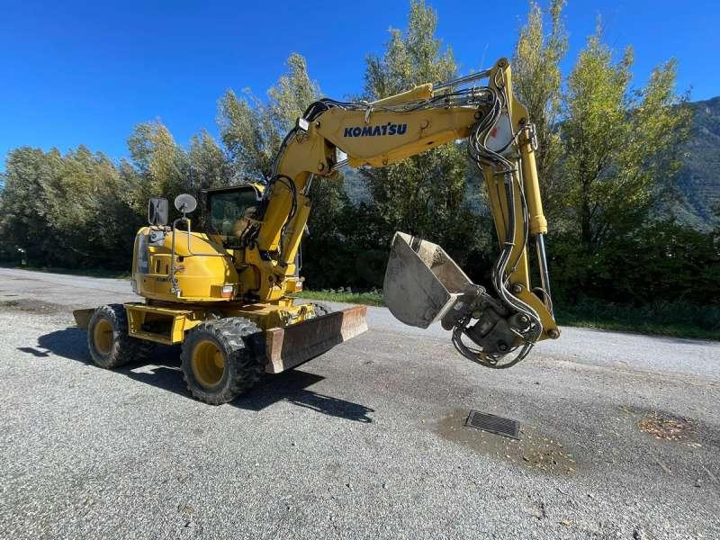 Komatsu PW118MR-8 - 轮式挖掘机:图2 Komatsu PW118MR-8 - 轮式挖掘机:图2