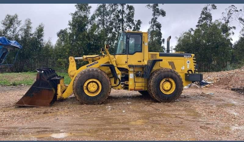 Komatsu WA470-3A - 轮式装载机:图3 Komatsu WA470-3A - 轮式装载机:图3