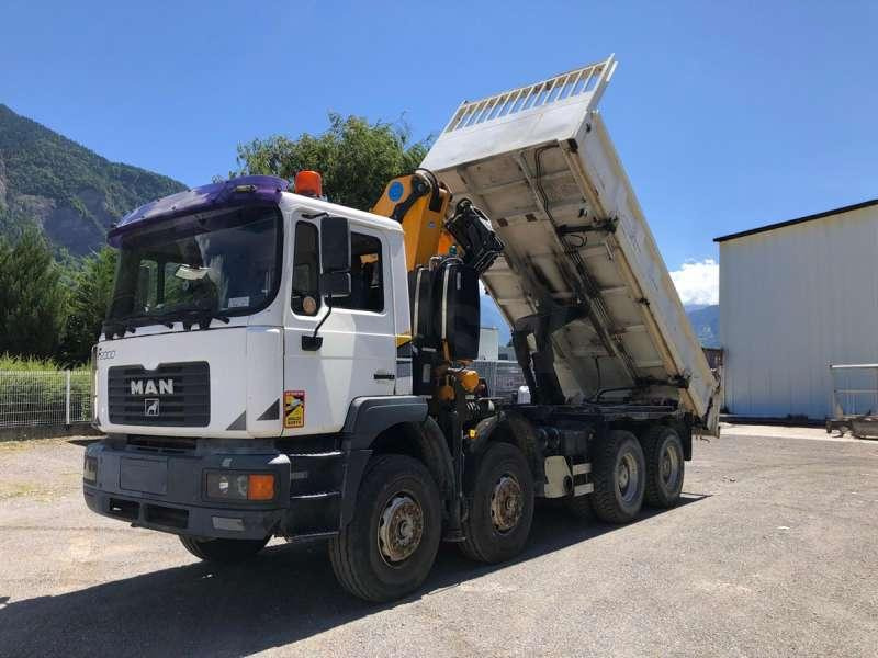 MAN GRUE F2000 - 翻斗车:图2 MAN GRUE F2000 - 翻斗车:图2