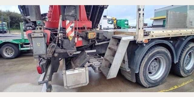 栏板式/ 平板卡车 Scania G480 8X4 GRUE FASSI：图21