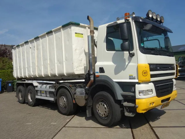 DAF CF 410 8X4 NCH CONTAINER SYSTEEM 32 TON 90 graden silo containers - 光缆系统卡车:图4 DAF CF 410 8X4 NCH CONTAINER SYSTEEM 32 TON 90 graden silo containers - 光缆系统卡车:图4