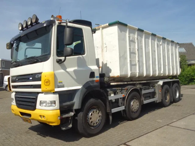 DAF CF 410 8X4 NCH CONTAINER SYSTEEM 32 TON 90 graden silo containers - 光缆系统卡车:图3 DAF CF 410 8X4 NCH CONTAINER SYSTEEM 32 TON 90 graden silo containers - 光缆系统卡车:图3