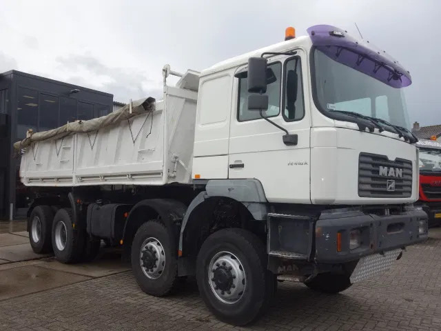 MAN FE410 PK 8X8 MEILLER KIPPER,MANUALFEULPUMP - 翻斗车:图4 MAN FE410 PK 8X8 MEILLER KIPPER,MANUALFEULPUMP - 翻斗车:图4