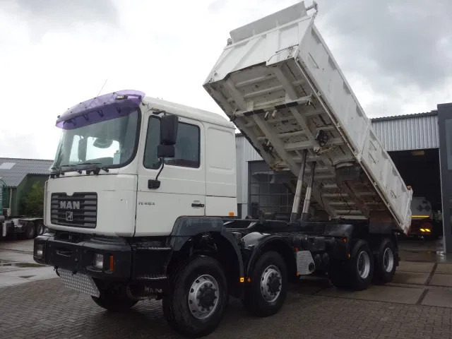 MAN FE410 PK 8X8 MEILLER KIPPER,MANUALFEULPUMP - 翻斗车:图2 MAN FE410 PK 8X8 MEILLER KIPPER,MANUALFEULPUMP - 翻斗车:图2