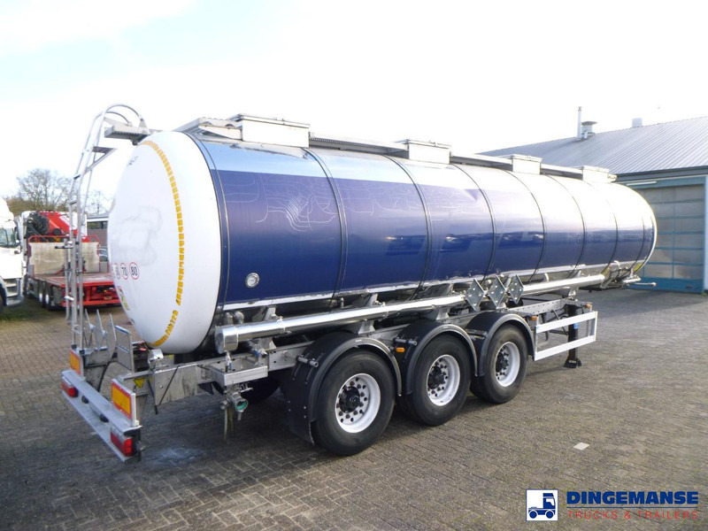 Burg Chemical tank inox L4BH 30 m3 / 1 comp - 液罐半拖车:图4 Burg Chemical tank inox L4BH 30 m3 / 1 comp - 液罐半拖车:图4