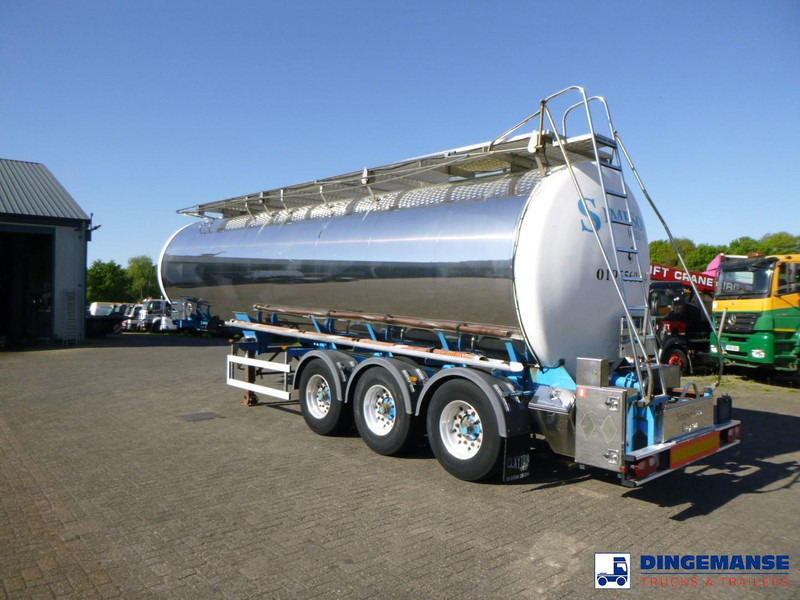 Clayton Chemical tank inox L4BN 37.5 m3 / 1 comp - 液罐半拖车:图3 Clayton Chemical tank inox L4BN 37.5 m3 / 1 comp - 液罐半拖车:图3