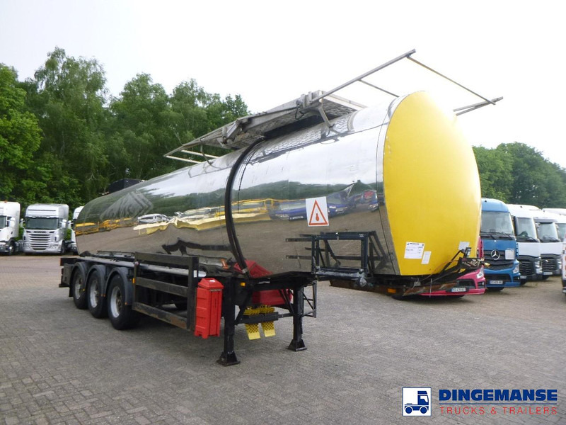 Crane Fruehauf Bitumen tank inox 28 m3 / 1 comp - 液罐半拖车:图2 Crane Fruehauf Bitumen tank inox 28 m3 / 1 comp - 液罐半拖车:图2