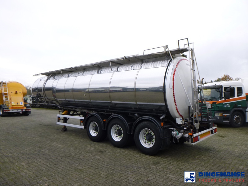 Crane Fruehauf Chemical tank inox 32.8 m3 / 1 comp - 液罐半拖车:图3 Crane Fruehauf Chemical tank inox 32.8 m3 / 1 comp - 液罐半拖车:图3