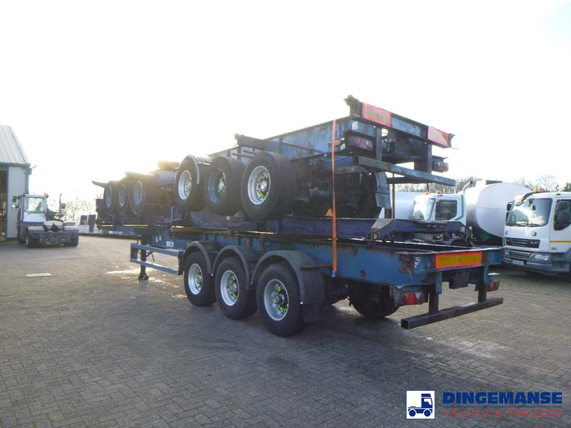 Crane Fruehauf Stack - 3 x container trailer 20-20-30-40 ft - 集装箱运输车/ 可拆卸车身的半拖车:图3 Crane Fruehauf Stack - 3 x container trailer 20-20-30-40 ft - 集装箱运输车/ 可拆卸车身的半拖车:图3