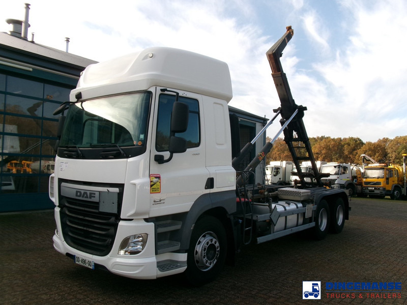 DAF CF 460 6x2 Euro 6 Hyva container hook 20 t - 吊钩升降车:图1 DAF CF 460 6x2 Euro 6 Hyva container hook 20 t - 吊钩升降车:图1
