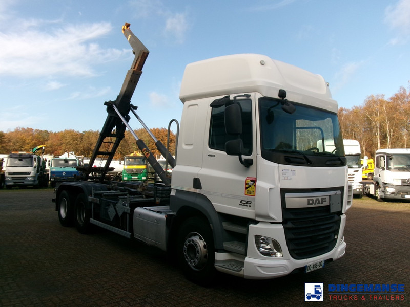 DAF CF 460 6x2 Euro 6 Hyva container hook 20 t - 吊钩升降车:图2 DAF CF 460 6x2 Euro 6 Hyva container hook 20 t - 吊钩升降车:图2