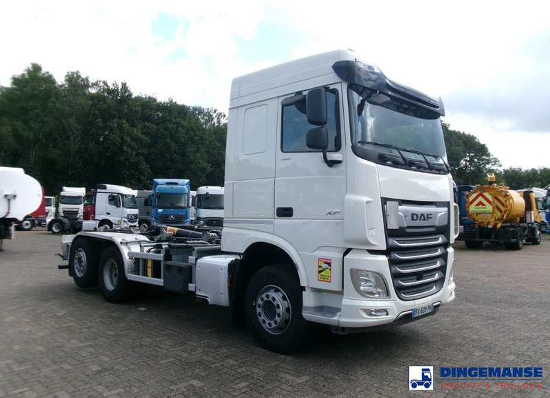 DAF XF 480 FAN 6x2 Hyva container hook 20 t - 吊钩升降车:图2 DAF XF 480 FAN 6x2 Hyva container hook 20 t - 吊钩升降车:图2
