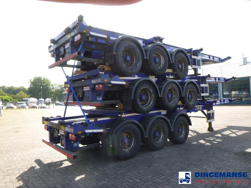 Dennison Stack - 3 x container trailer 20-30-40-45 ft - 集装箱运输车/ 可拆卸车身的半拖车:图4 Dennison Stack - 3 x container trailer 20-30-40-45 ft - 集装箱运输车/ 可拆卸车身的半拖车:图4