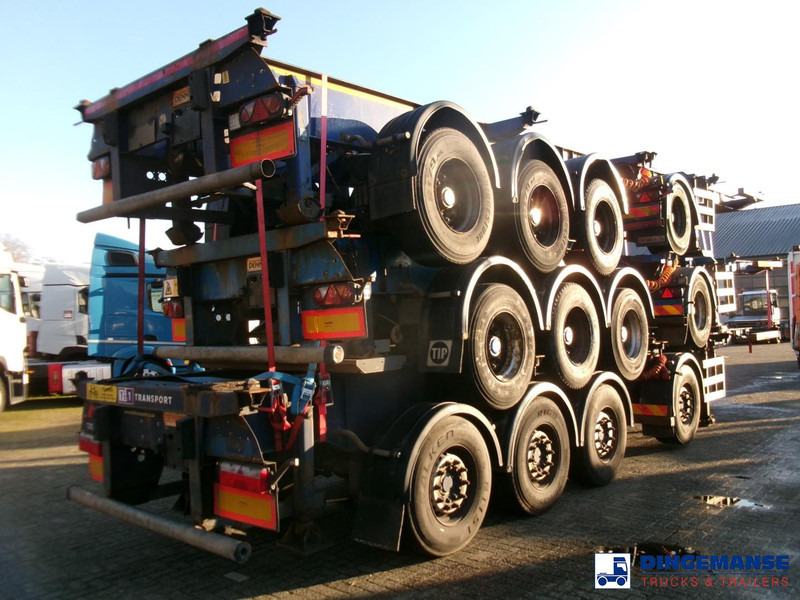 Dennison Stack - 3 x splitter container chassis 20-30-40-45 ft - 集装箱运输车/ 可拆卸车身的半拖车:图4 Dennison Stack - 3 x splitter container chassis 20-30-40-45 ft - 集装箱运输车/ 可拆卸车身的半拖车:图4