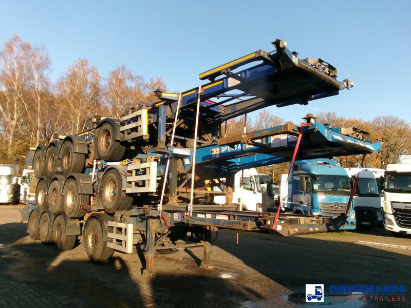 Dennison Stack - 3 x splitter container chassis 20-30-40-45 ft - 集装箱运输车/ 可拆卸车身的半拖车:图2 Dennison Stack - 3 x splitter container chassis 20-30-40-45 ft - 集装箱运输车/ 可拆卸车身的半拖车:图2