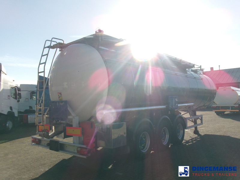 Feldbinder Chemical tank inox 37.5 m3 / 1 comp - 液罐半拖车:图4 Feldbinder Chemical tank inox 37.5 m3 / 1 comp - 液罐半拖车:图4