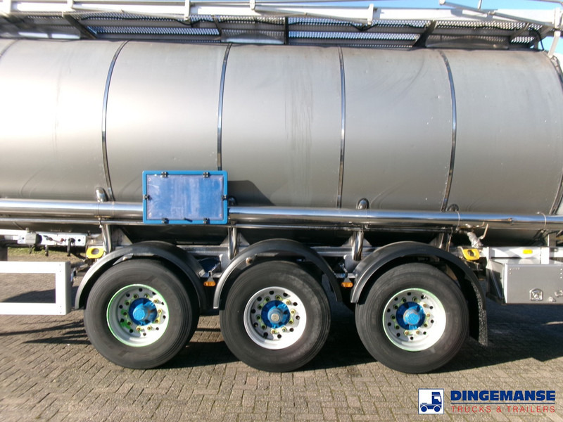 Feldbinder Chemical tank inox 37.5 m3 / 1 comp - 液罐半拖车:图5 Feldbinder Chemical tank inox 37.5 m3 / 1 comp - 液罐半拖车:图5