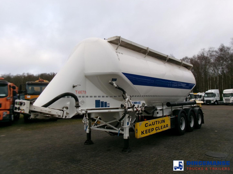 Feldbinder Powder tank alu 36 m3 / 1 comp - 液罐半拖车:图1 Feldbinder Powder tank alu 36 m3 / 1 comp - 液罐半拖车:图1