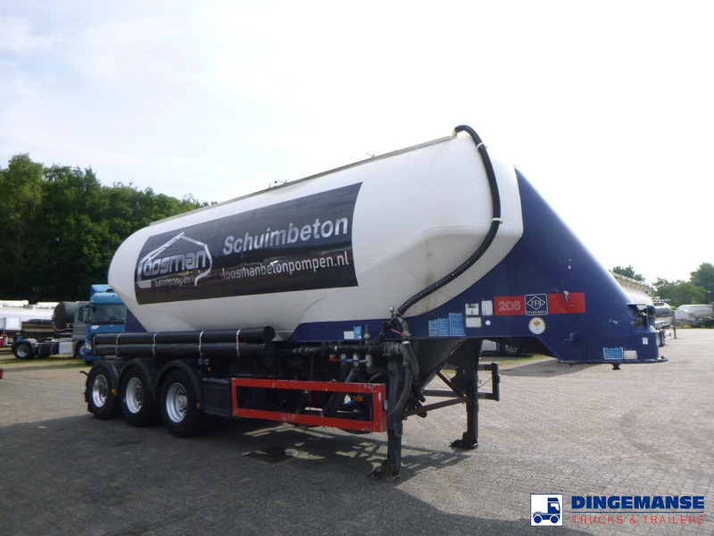Feldbinder Powder tank alu 40 m3 / 1 comp + compressor - 液罐半拖车:图2 Feldbinder Powder tank alu 40 m3 / 1 comp + compressor - 液罐半拖车:图2