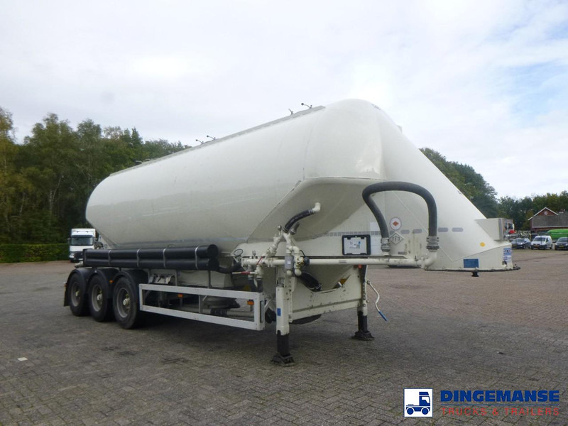 Feldbinder Powder tank alu 40 m3 / 1 comp + compressor - 液罐半拖车:图2 Feldbinder Powder tank alu 40 m3 / 1 comp + compressor - 液罐半拖车:图2
