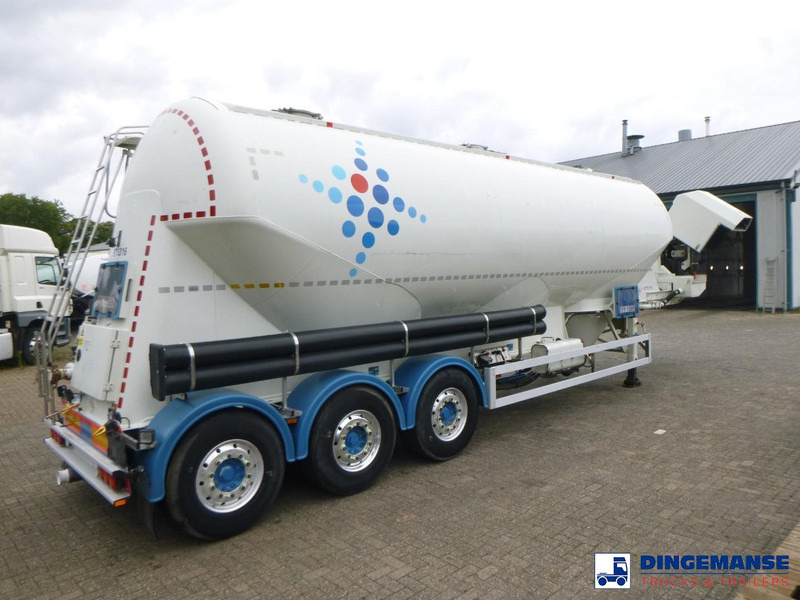 Feldbinder Powder tank alu 50 m3 + compressor - 液罐半拖车:图4 Feldbinder Powder tank alu 50 m3 + compressor - 液罐半拖车:图4