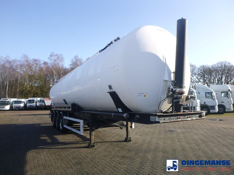 Feldbinder Powder tank alu 63 m3 (tipping) - 液罐半拖车:图2 Feldbinder Powder tank alu 63 m3 (tipping) - 液罐半拖车:图2